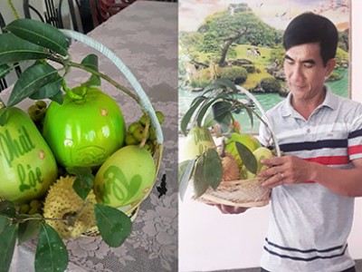 Combo ngũ quả “Mãng cầu vàng, dừa, đu đủ, xoài, sung...